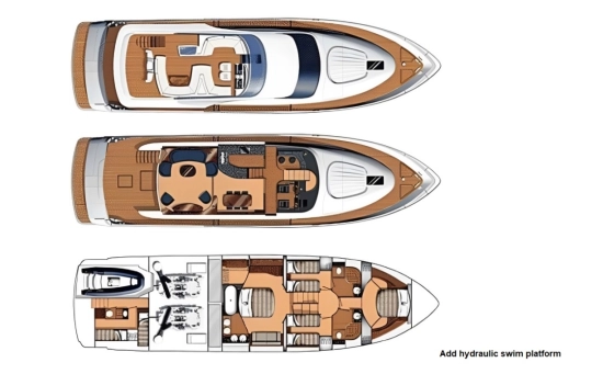 Fairline Squadron 74 nuevo en venta