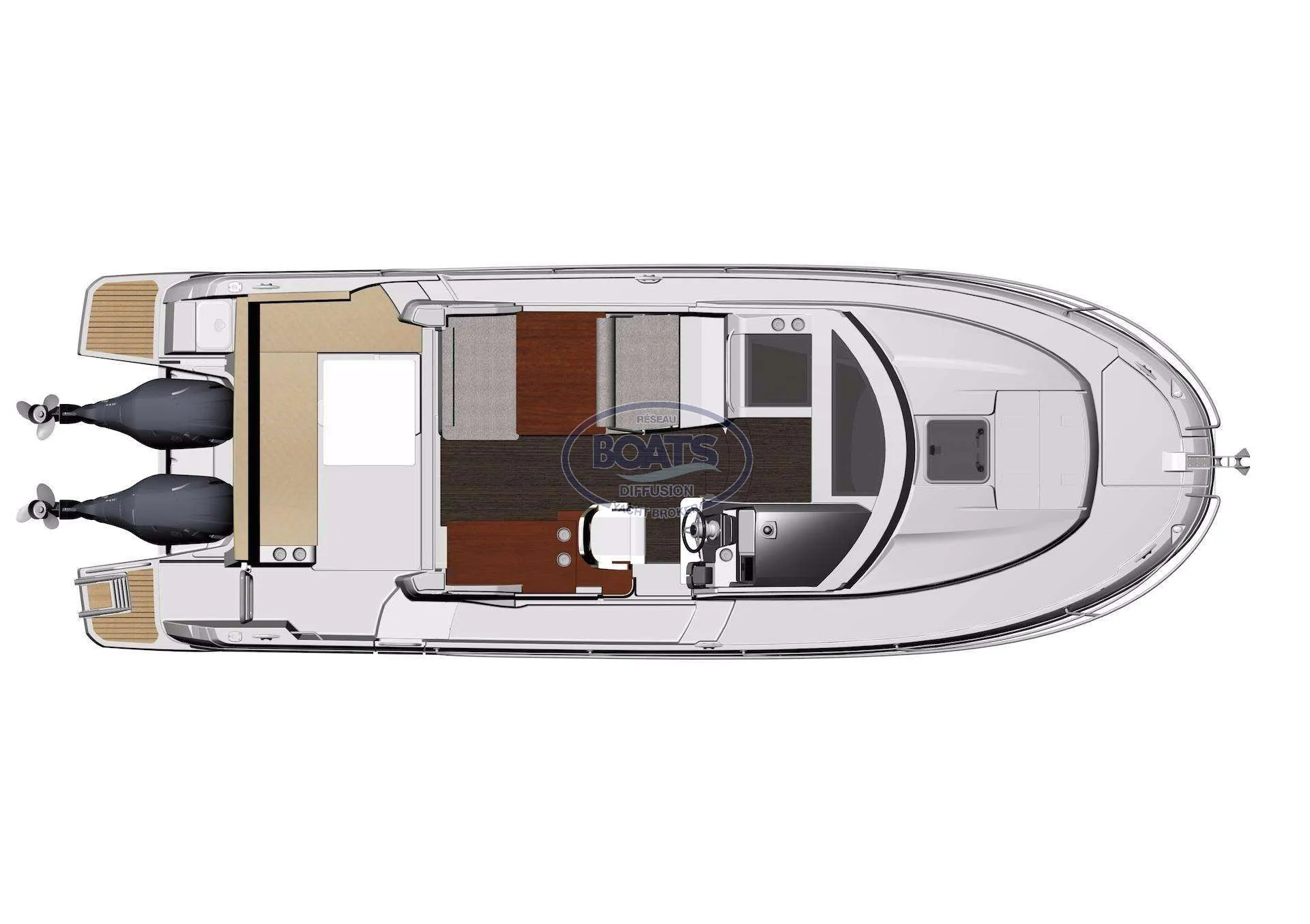 Jeanneau Merry Fisher 895 usado à venda