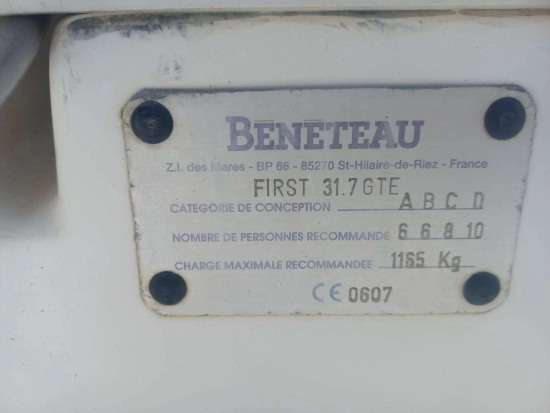 Beneteau First 31.7 de segunda mano en venta
