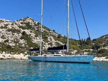 Custom cutter rigged German Frers 82 Aluminium usata in vendita