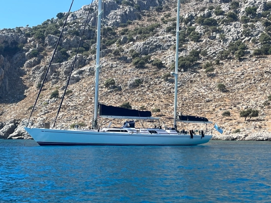 Custom cutter rigged German Frers 82 Aluminium usata in vendita