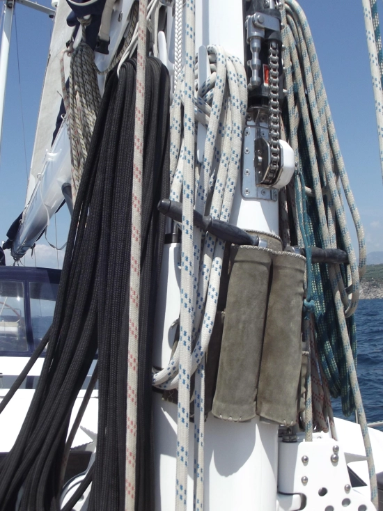 Custom cutter rigged German Frers 82 Aluminium usata in vendita