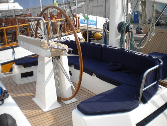 Custom cutter rigged German Frers 82 Aluminium usata in vendita