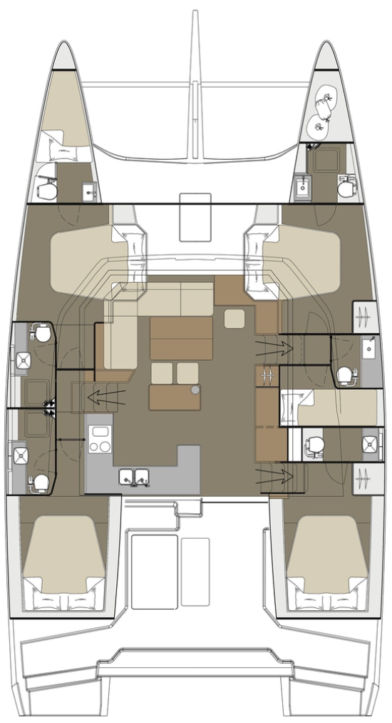 Dufour Yachts 48 Catamarans usata in vendita