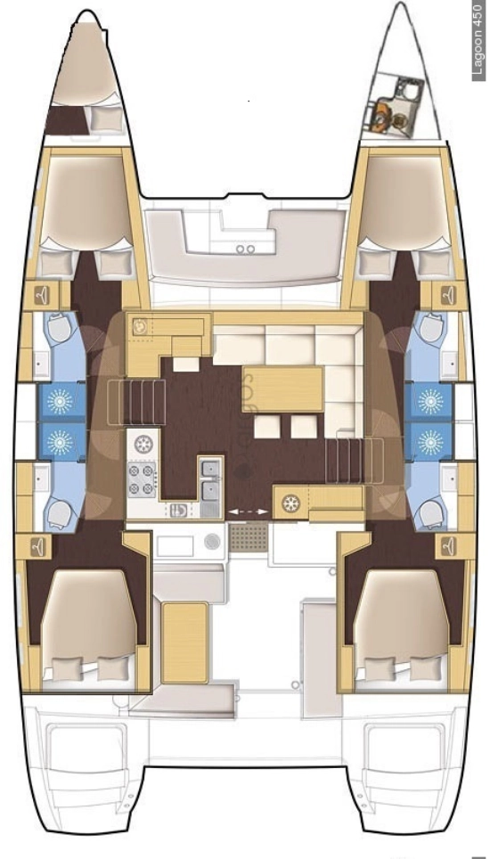 Lagoon 450F usata in vendita