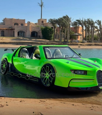 SUPER WATER JET CARS MOTORBOATS Green Edition 4 seats de segunda mano en venta