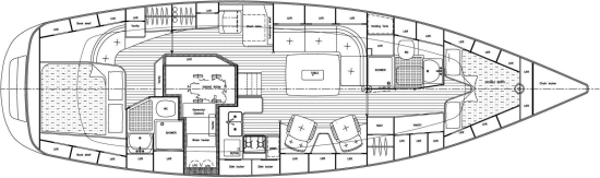 Hallberg Rassy 43 de segunda mano en venta