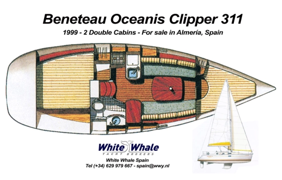 Beneteau Oceanis Clipper 311 usata in vendita