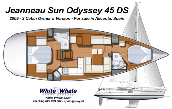 Jeanneau Sun Odyssey 45 DS usado à venda