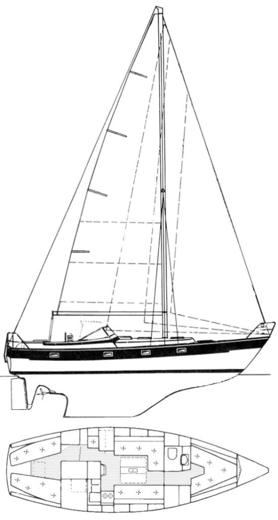 Hallberg Rassy 352 usata in vendita