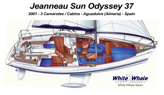 Jeanneau Sun Odyssey 37 de segunda mano en venta