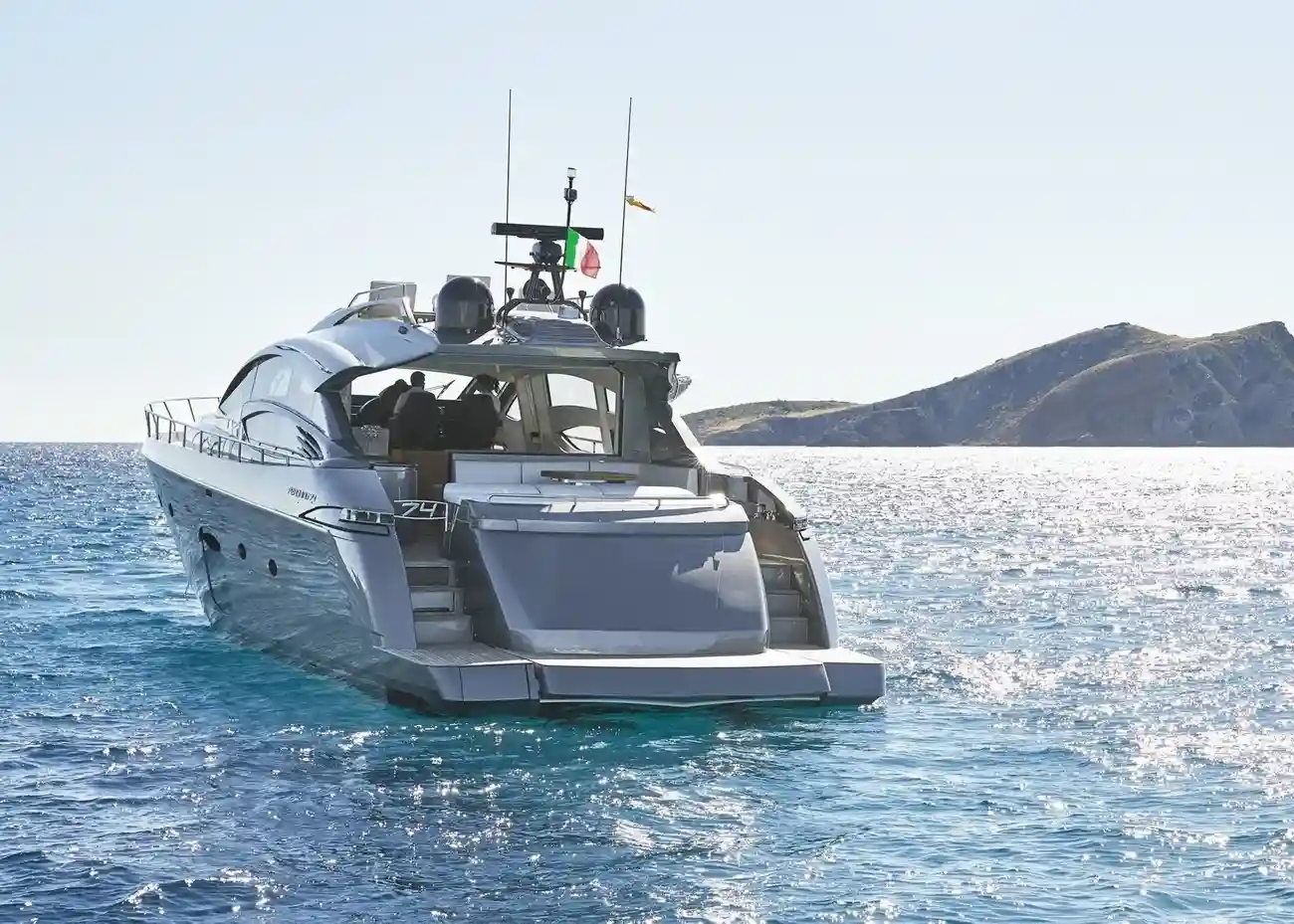 Pershing 74 de segunda mano en venta