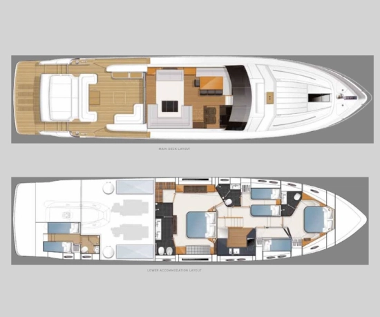 Princess V78 usata in vendita