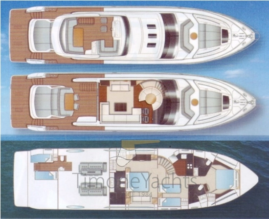 Princess S 72 de segunda mano en venta