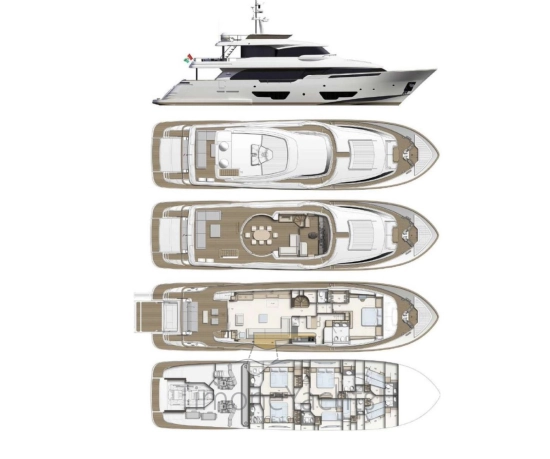 Custom Line Navetta 28 usata in vendita