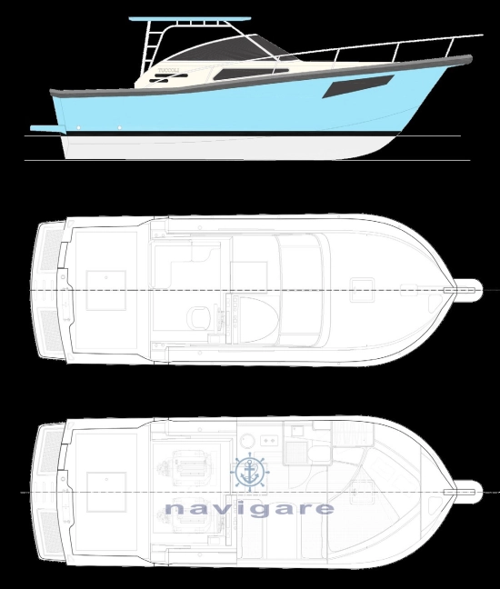 Tuccoli Marine T280 ENTROBORDO novos à venda