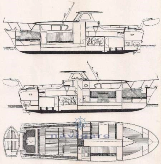 Italcantieri BORA 4 usado à venda