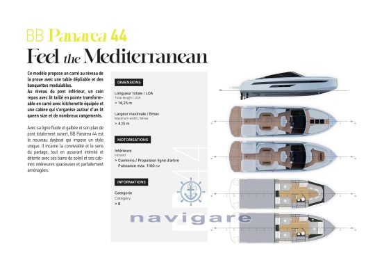 BB Yachts BB 44 PANAREA nuevo en venta