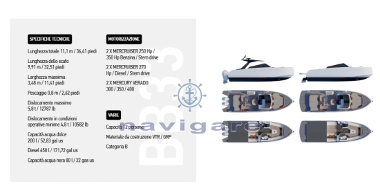 BB Yachts BB 35 ELBA S nuova in vendita