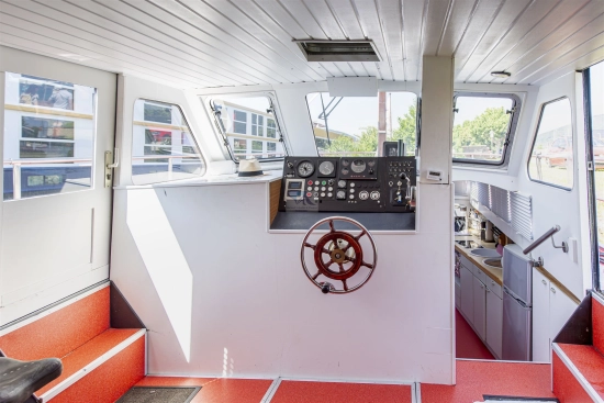 Werft Haßmersheim 15 m Stahlmotoryacht usado à venda