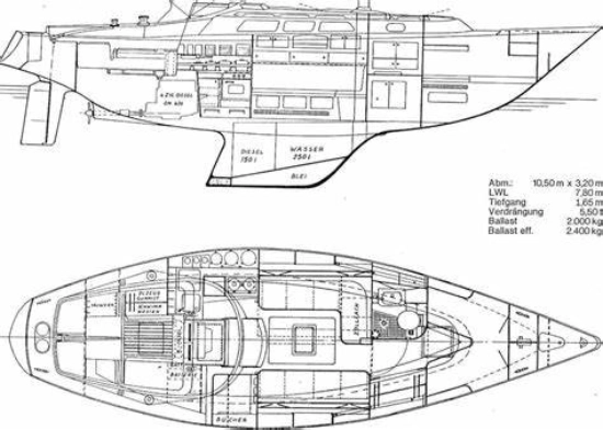 Asmus KG Yachtbau Hanseat 70 usado à venda