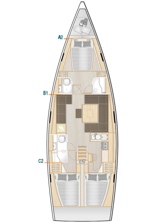 Hanse 458 usata in vendita