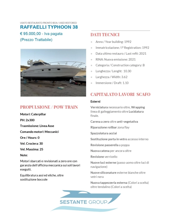 Raffaelli Typhoon Fly usata in vendita