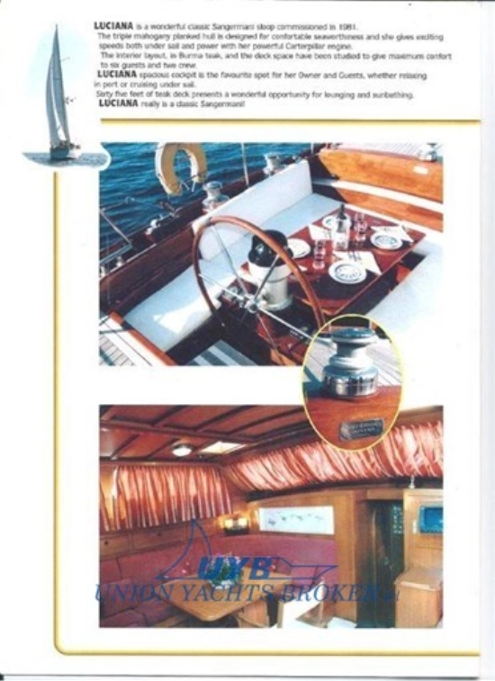 Sangermani Bermudian Sloop 19.60 de segunda mano en venta