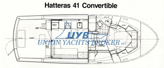 Hatteras Yachts 41 Convertible de segunda mano en venta