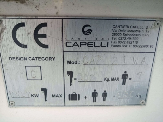 Capelli CAP 21 WA usata in vendita