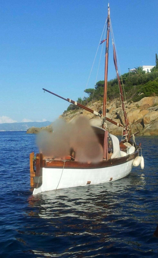 Custom IN LEGNO A VELA LATINA usata in vendita