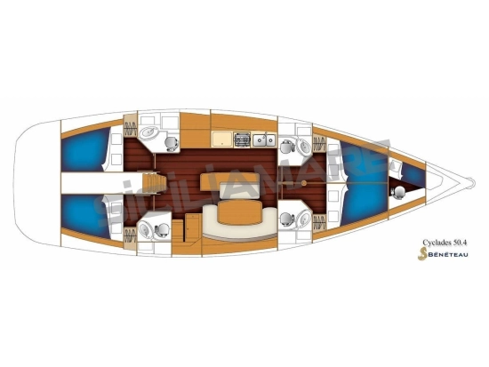 Beneteau CYCLADES 50.4 usado à venda