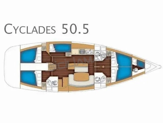 Beneteau CYCLADES 50.5 usado à venda