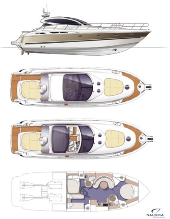 Cranchi Mediterranee 50 Hard Top usado à venda