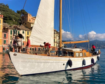 Gino D ESTE Venezia Motorsailer 16 m usata in vendita