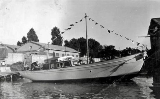 Gino D ESTE Venezia Motorsailer 16 m usata in vendita