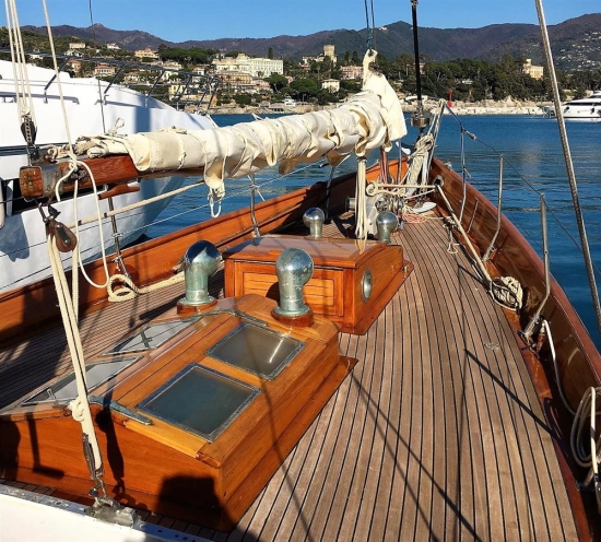 Gino D ESTE Venezia Motorsailer 16 m usata in vendita
