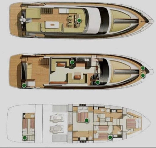 Fairline Squadron 65 usado à venda
