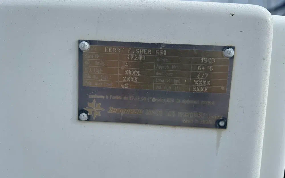 Jeanneau Merry Fisher 650 de segunda mano en venta
