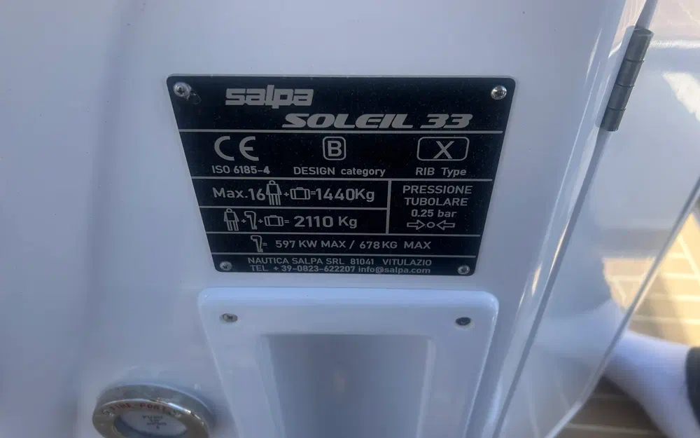 Salpa Soleil 33 de segunda mano en venta