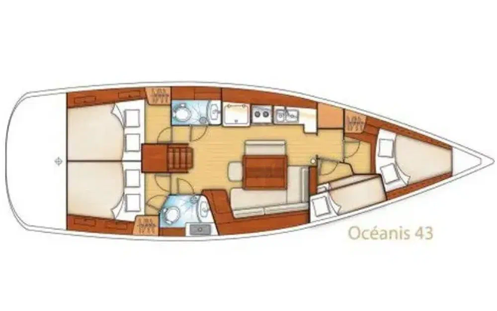 Beneteau Oceanis 43 usado à venda