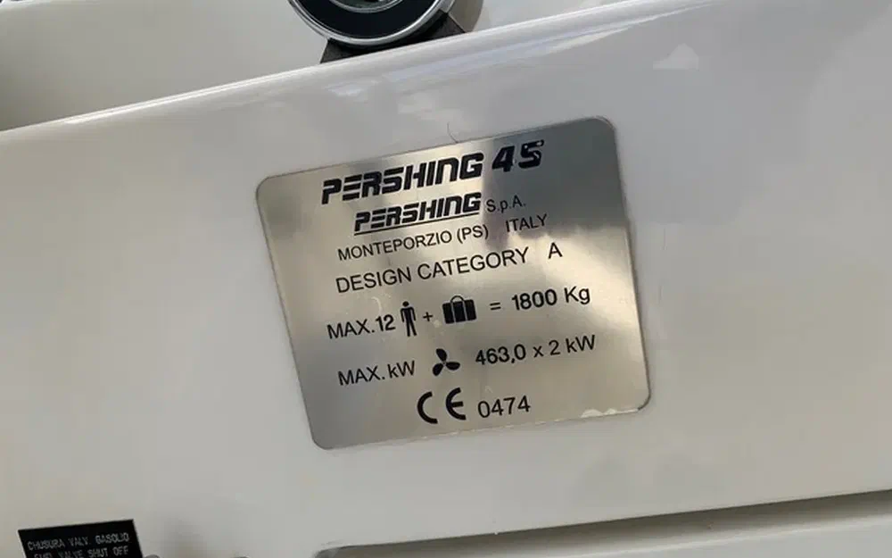 Pershing 45 de segunda mano en venta