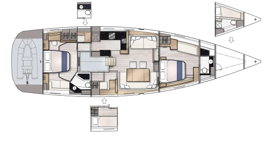 Jeanneau YACHTS 65 nuova in vendita