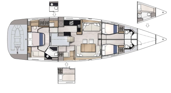 Jeanneau YACHTS 65 nuova in vendita