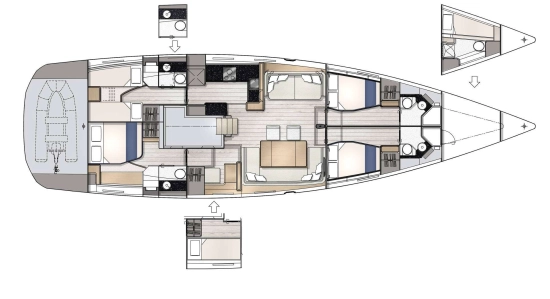 Jeanneau YACHTS 65 nuova in vendita