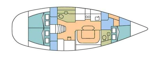 PONCIN YACHTS HARMONY 42 usata in vendita