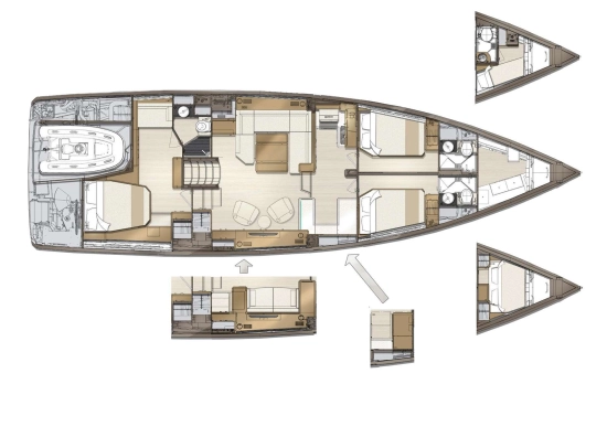 Jeanneau YACHTS 60 novos à venda