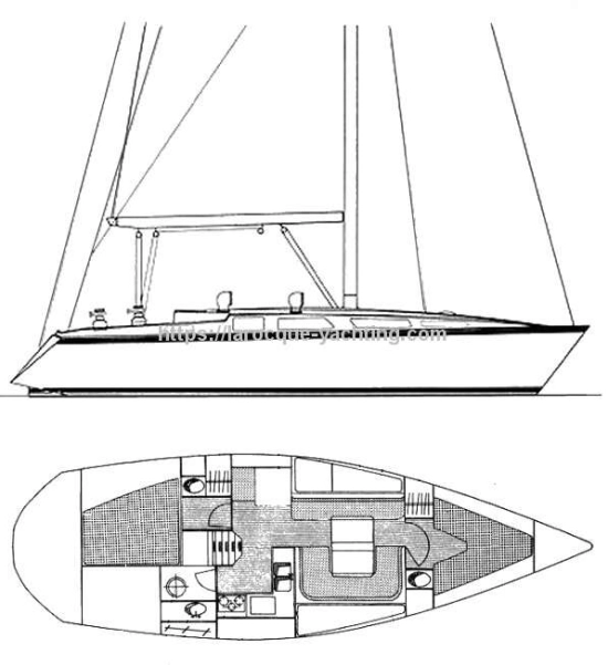 Wauquiez CENTURION 36 SHALLOW DRAFT de segunda mano en venta