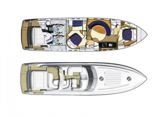 Princess V 58 V58 usata in vendita