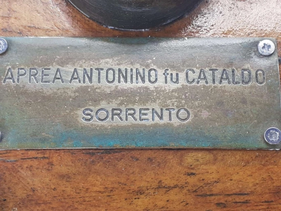 FRATELLI APREA ANTONINO APREA GOZZO SORRENTINO de segunda mano en venta